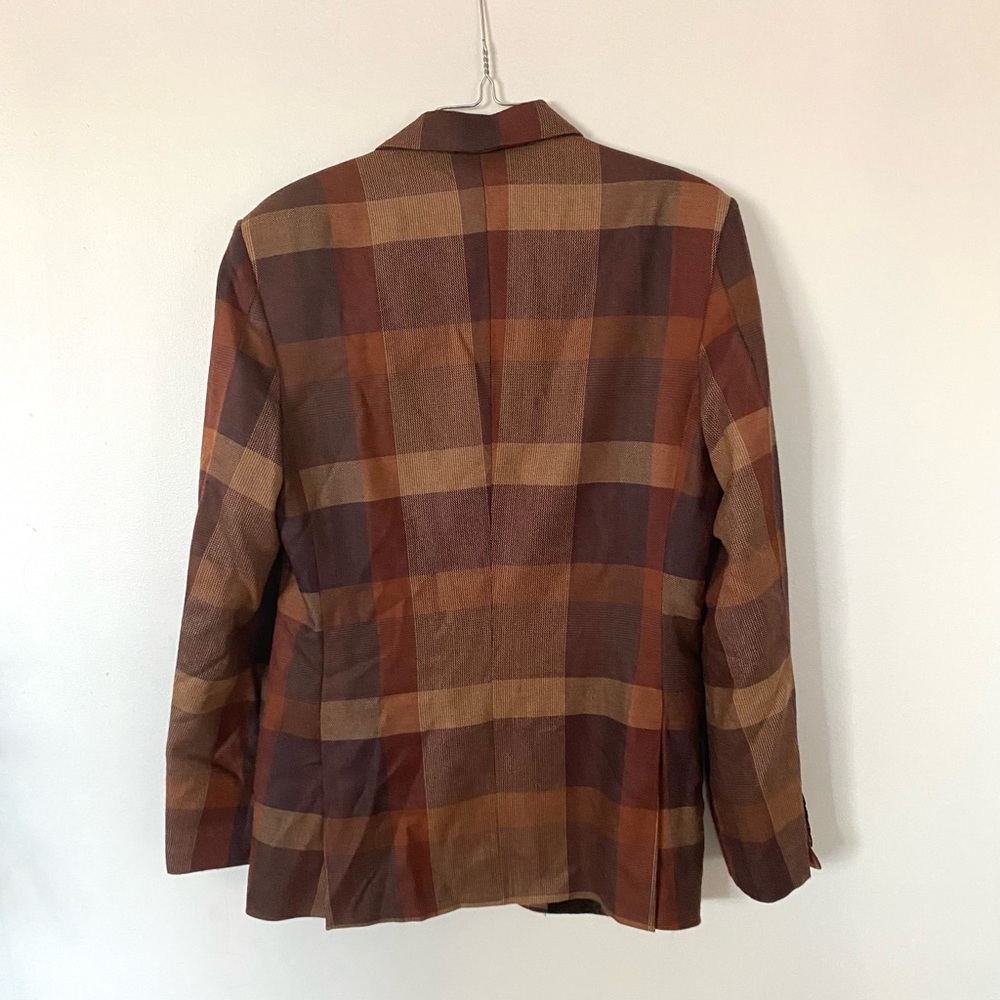 Men’s Plaid Blazer - Picture 2 of 8